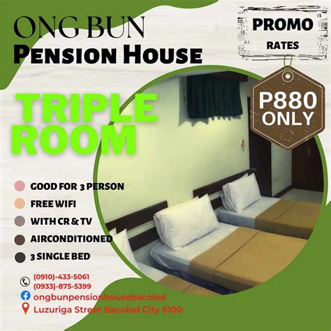 Ong Bun Pension House Bacolod in Bacolod .